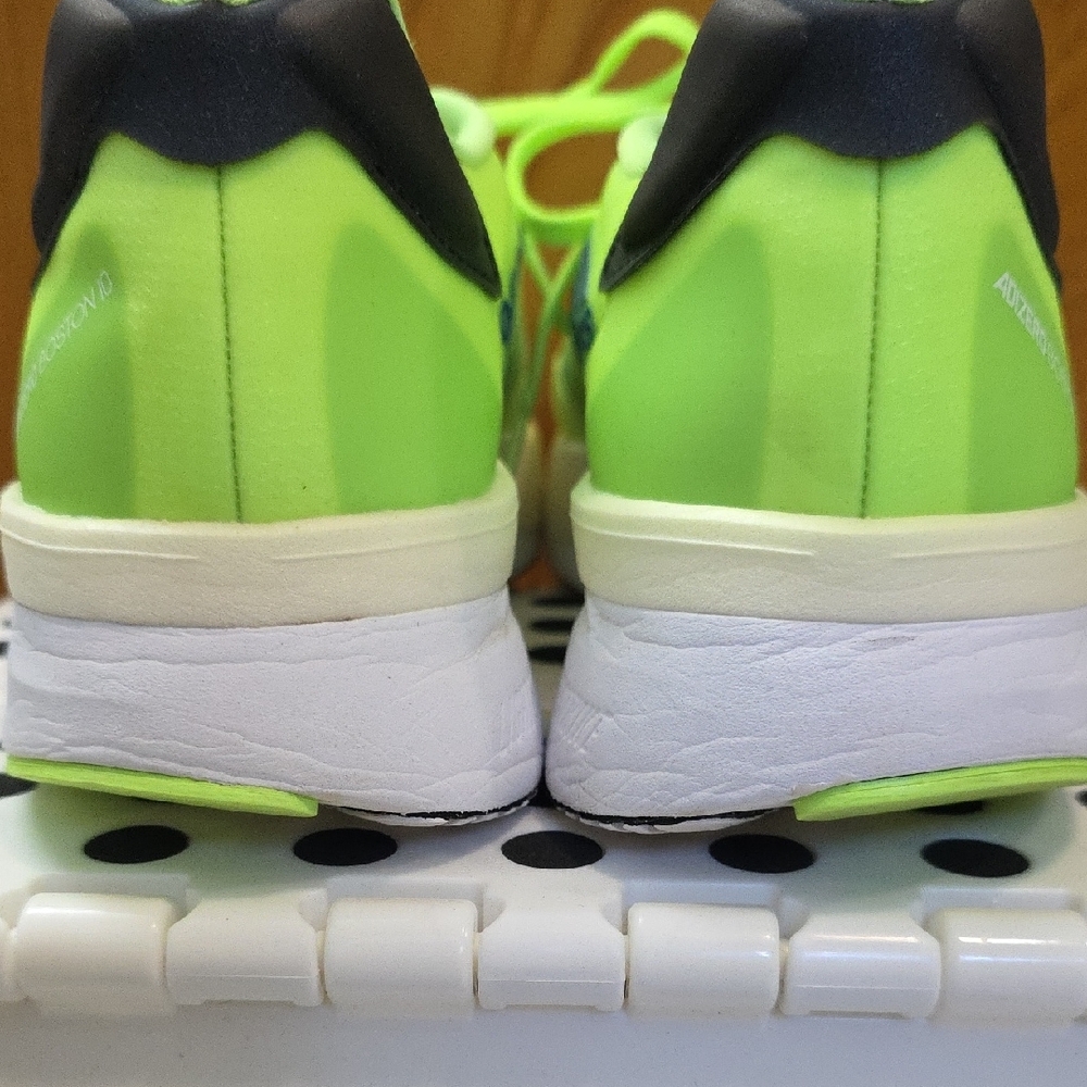 Adidas Lightstrike Neon Green and Blue Athletic Shoes. Size 11 - Picture 10 of 13
